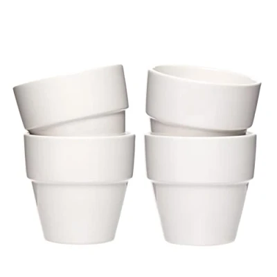 Afbeelding van Baker Ross Set van 6 mini bloempotten porselein