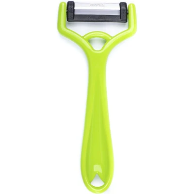 Afbeelding van Solingen Dunschiller Uno Y Model Kunststof Mes 4,2 cm Groen
