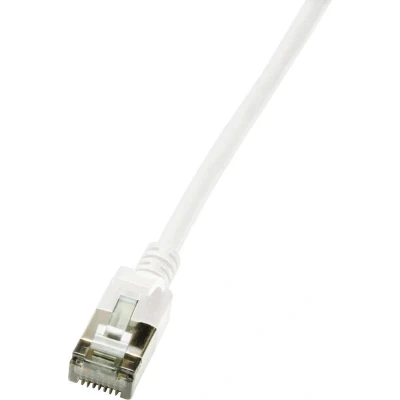 Afbeelding van CAT6a U/FTP Ultraflex, 100% koper, wit, 1M Netwerkkabel Computerkabel Kabel