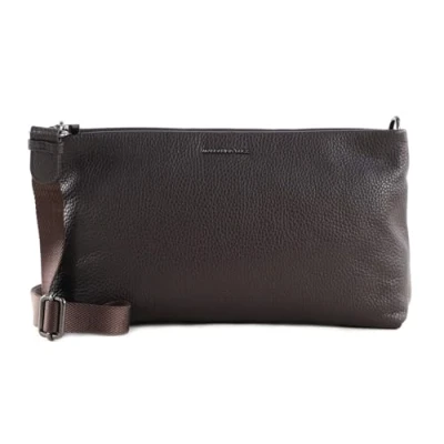 Afbeelding van Mandarina Duck Schoudertassen van zacht leer voor dames, 31 x 18 6 cm (l h b), Taupe 14