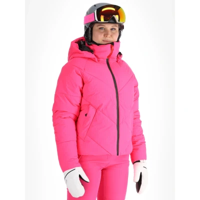 Afbeelding van Icepeak Eastport Winterjas Dames Pink 38 Roze Ski Jassen