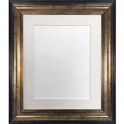 Afbeelding van FRAMES BY POST Scandi fotolijst met ivoorkleurige passe partout, 50 x 40 cm, beeldformaat 30 cm