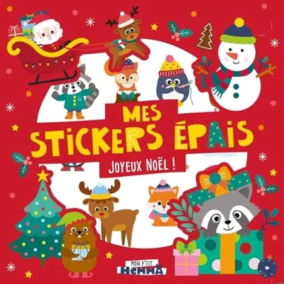 Afbeelding van JOYEUX NOEL MES STICKERS EPAIS