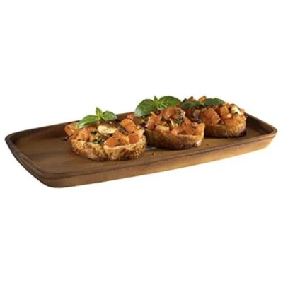 Afbeelding van Serveerplank hout APS 30x18 cm 2 hoog