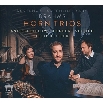 Afbeelding van Felix Kliese,Andrej Bielow, Herbert Schuch Horn Trios (CD)