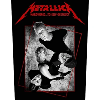 Afbeelding van Metallica Hardwired Concrete Rugpatch Multicolours