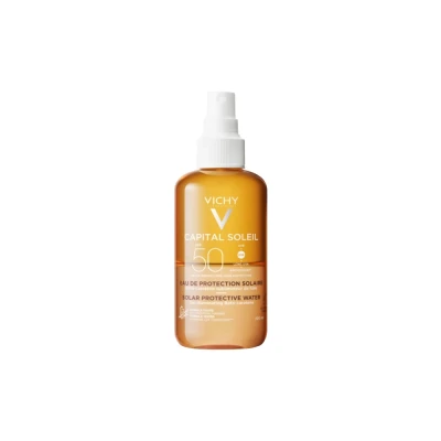 Afbeelding van Vichy Capital Soleil Beschermend Water SPF50 Bruine Teint