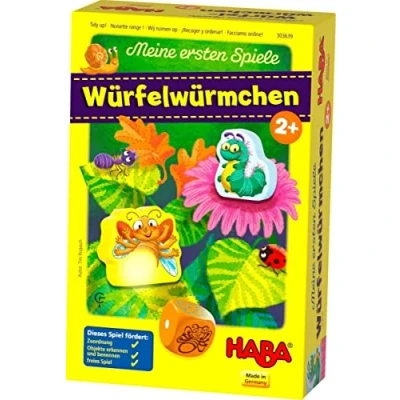 Afbeelding van Haba Dobbelspel Würfelwürmchen (du)