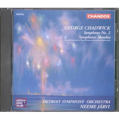Afbeelding van Chadwick: Symphony no 2 etc / Neeme Jarvi, Detroit Orchestra