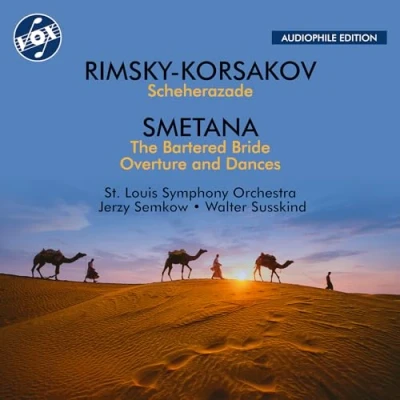 Afbeelding van Jerzy Semkow, Max Rabinovitsj, St. Louis Symphony Orchestra Scheherazade The Bartered Bride (CD)