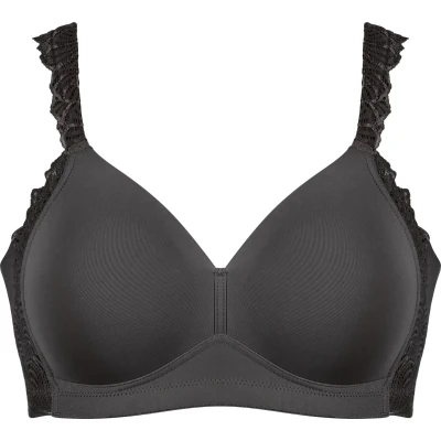 Afbeelding van Naturana Side smoother Zwart Wireless bh Maat: 75A