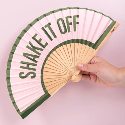 Afbeelding van Houten Waaier Shake It Off