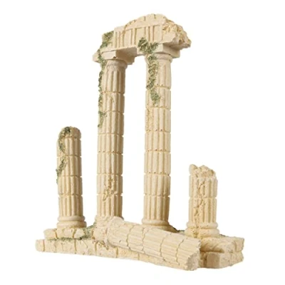 Afbeelding van Aqua Della Griekse Pilaar Aquarium Ornament 19.3x7.1x21.5 cm