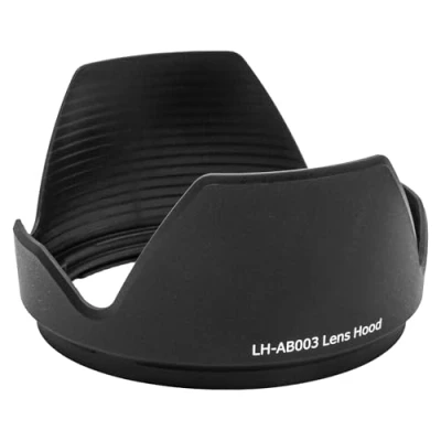 Afbeelding van vhbw Zwarte kunststof zonneklep compatibel met Tamron B005 17 50mm f/2.8 Di XR VC LD lens