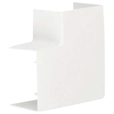 Afbeelding van Hager LFF4006059016 Vlakke winkelhaken (b x h) 57 mm 40 Wit 1 stuk(s)