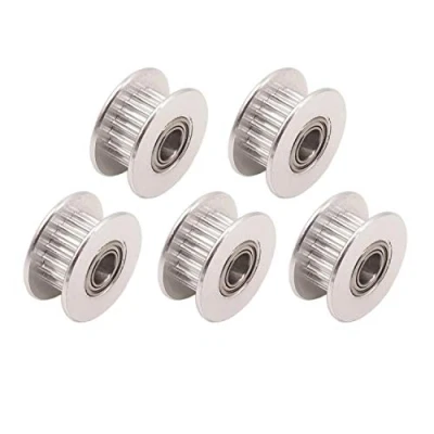Afbeelding van WINSINN GT2 5 stuks katrollen 20 tanden mm boring 6 breedte aluminium voor 3D printer