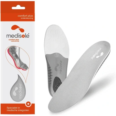 Afbeelding van Medische inlegzolen Comfort plus ondersteuning dames maat 38
