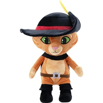 Afbeelding van Schmidt Spel de gestiefelte kat, geestelijke 26 cm: pluche