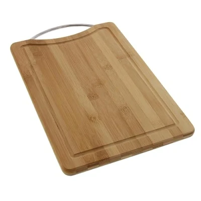 Afbeelding van Hout snijplank, bamboe, 20 x 30 cm, folie