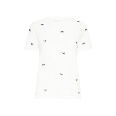 Afbeelding van Ichi Tshirt Ihcamino White Black S/36