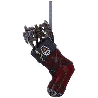 Afbeelding van Nemesis Now the Lord of Rings Gimli Stocking Kerstbal Multicolours