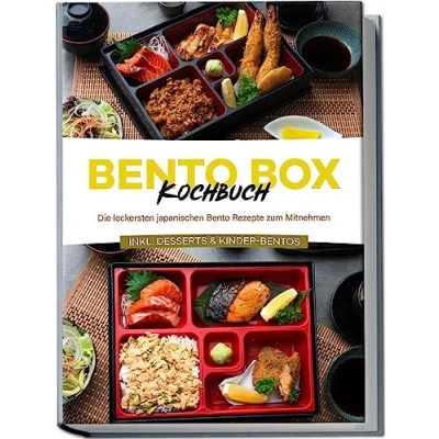 Afbeelding van Bento Box Kochbuch: Die leckersten japanischen Rezepte zum Mitnehmen inkl. Desserts &amp; Kinder Bentos