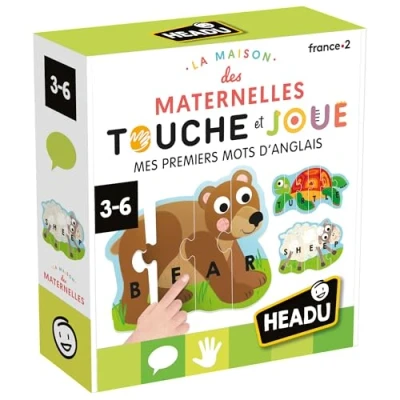 Image de Jeu écriture et lettres Headu Touche Joue Mes premiers mots d&#039;anglais