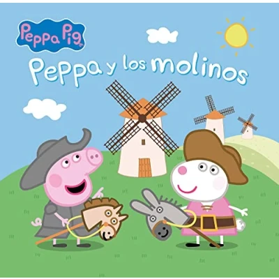 Afbeelding van Peppa Pig. Un cuento y los molinos
