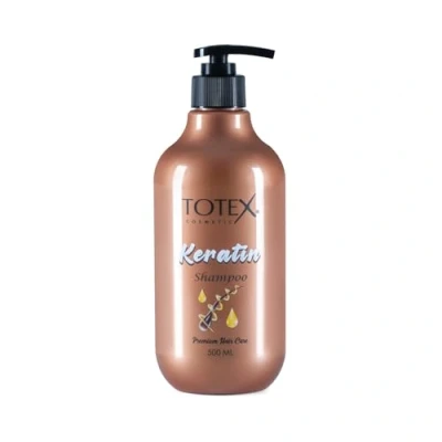 Afbeelding van Totex Hair Keratin Shampoo Premium Care 500 ml Hydrating and Nourishing Deep Moisturising Quick Repair of Damaged For All Types
