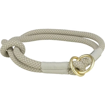 Afbeelding van Trixie Halsband Hond Soft Half Slip Grijs / Lichtgrijs 45X1 CM