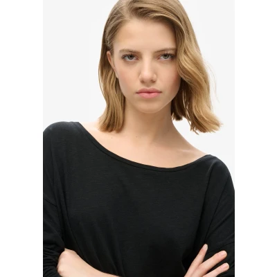 Afbeelding van Superdry Longsleeve, Dames, Maat: 44, Black