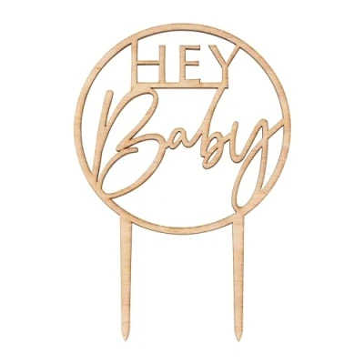 Afbeelding van Hey Baby&#039; Hout 20 cm