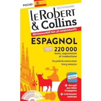 Afbeelding van Dictionnaire Le Robert &amp; Collins Espagnol: Poche+