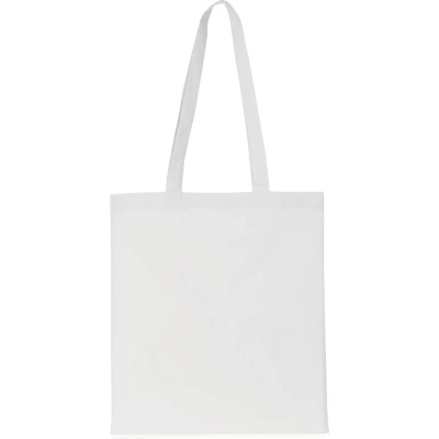 Afbeelding van Kimood Shopper bag long handles KI3223 White