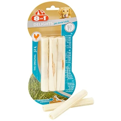 Afbeelding van 8in1 Delights Pro Dental Sticks Kip 3 stuks