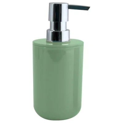 Afbeelding van MSV Zeeppompje/dispenser Porto PS kunststof groen/zilver 7 x 16 cm 260 ml