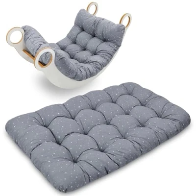 Afbeelding van Matelas de sol enfant 60x120 cm bébé coussin doux en coton pour arche d&#039;escalade et jouet Montessori tapis d&#039;eveil bebe coin lecture Galaxie
