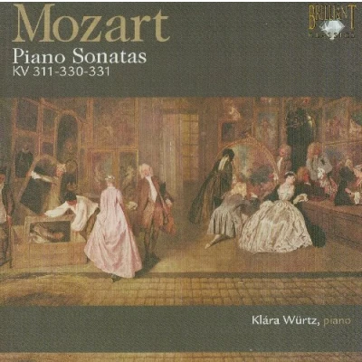 Afbeelding van Klára Würtz Mozart: Piano Sonates Kv 311 330 331 (CD)