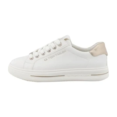 Afbeelding van TOM TAILOR 9590320007 damessneakers, Wit, 40 EU