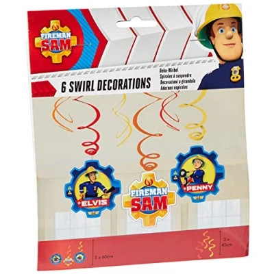 Image de Décoration Swirl Sam de Fireman 3 images