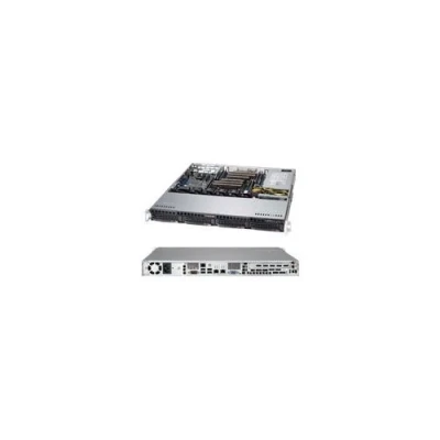 Image de Supermicro SC813M FTQC 505CB Montable sur rack 1U ATX SATA/SAS hot swap 500 Watt noir