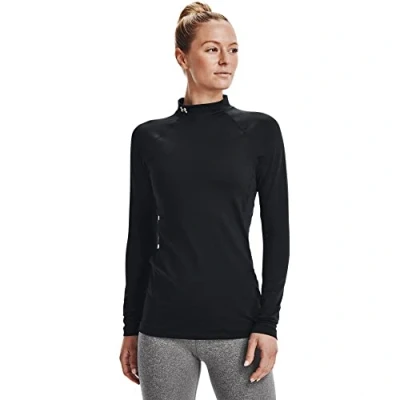 Afbeelding van Under Armour Coldgear Longsleeve, Dames, Maat: XXL, Black
