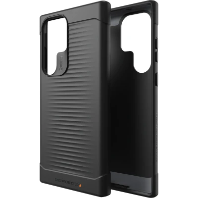 Afbeelding van Gear4 Hoesje Siliconen Geschikt voor Samsung Galaxy S23 Ultra Havana Backcover Zwart