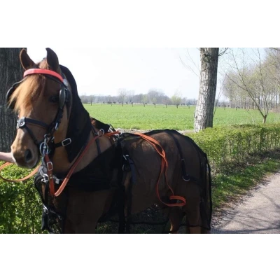 Afbeelding van HB Men vliegendeken met Hals Zwart 95/125