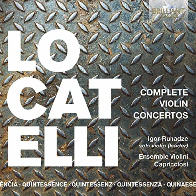 Afbeelding van Igor Ruhadze Quintessence Locatelli: Complete Violin Concertos (5 CD)