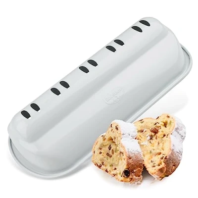 Image de Moule à gâteaux pour stollen blanc Dr.Oetker Noël ref 1398
