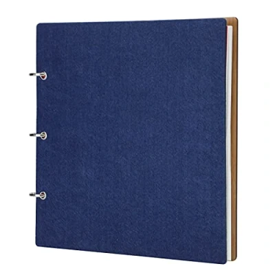 Afbeelding van ZEEYUAN Felt fotoalbum, doe het zelf, bruiloft, gastenboek, verjaardag, 80 pagina&#039;s, fotoalbum om zelf vorm te geven, fotoalbums, jubileum, cadeau voor moeder of vader