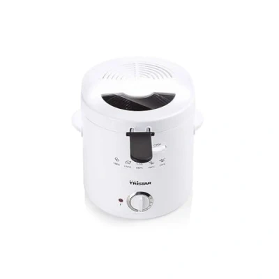 Afbeelding van Tristar Friteuse FR 6941 Compacte Frituurpan 1.5 liter 1000W Cool Touch Behuizing Wit