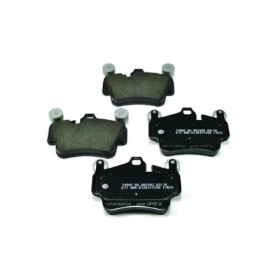 Afbeelding van HELLA 8DB 355 012 721 Remblokkenset Geschikt voor slijtage waarschuwingscontact PORSCHE: Cayman, 911 Coupe, Boxster
