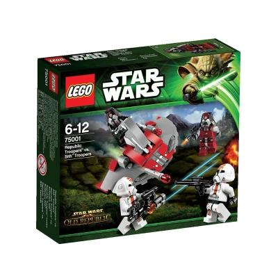 Afbeelding van LEGO Star Wars Republic Troopers vs. Sith 75001